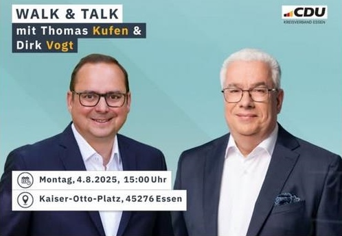 Liebe Freunde der CDU Steele,